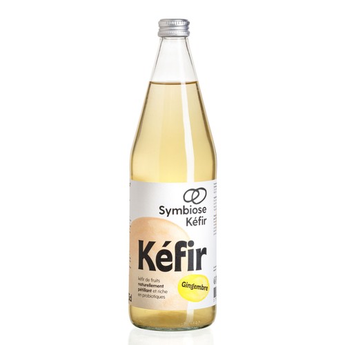 Symbiose kéfir Gingembre Bio 75cl