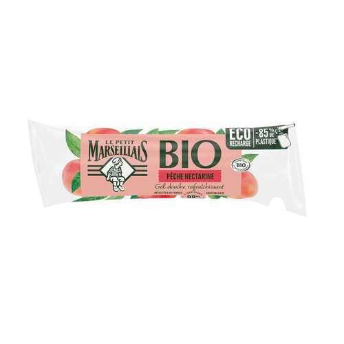 Le Petit Marseillais Recharge Gel Douche Pèche & Nectarine Bio 250ml