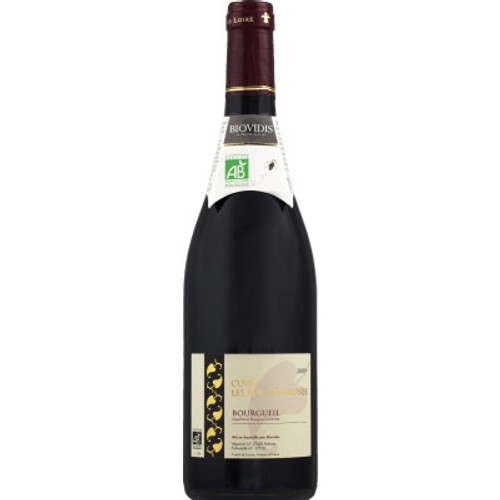 Monoprix Bio AOP les Roches Brunes Bourgueuil Rouge 75cl