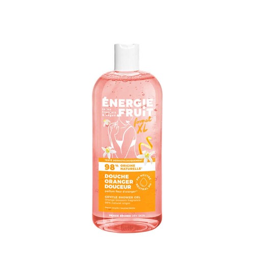 Energie Fruit Gel Douche Fleur d'Oranger & Huile de Lin Bio 500ml