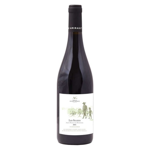 Famille Amirault-Grosbois Les Silices Saint-Nicolas de Bourgueil Vin Rouge Bio 2023 75cl