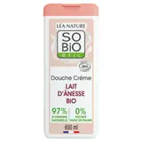 SO'BiO Étic Crème de Douche Hydratante au lait d'ânesse Bio 650ml