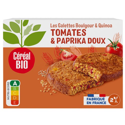 Céréal Bio Galette Quinoa Tomate  200g