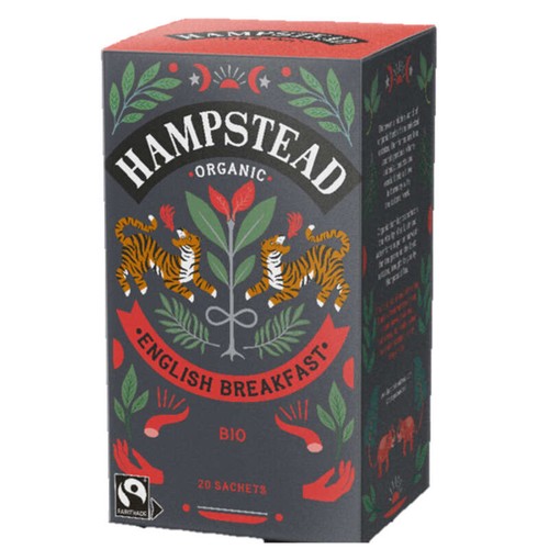 Hampstead Thé English Breakfast Bio x20 Sachets