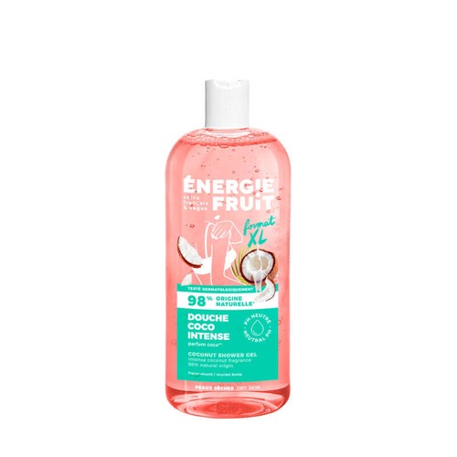 Energie Fruit Gel Douche Soin Hydratant Coco et karité Bio 500ml
