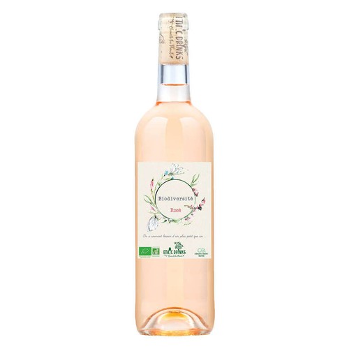 Vins Rebelles Ethicdrinks Biodiversité Vin De France Rosé Bio 75cl