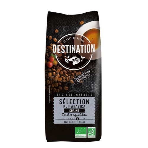 [Par Naturalia] Destination Café Café en Grains Sélection N°1 Bio 1kg