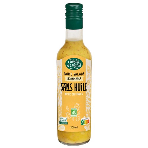 Le jardin d'Orante sauce salade Dijonnaise sans huile bio 50cl