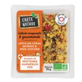 Carte Nature Salade Lentilles Corail Quinoa & Pois Chiche 160g