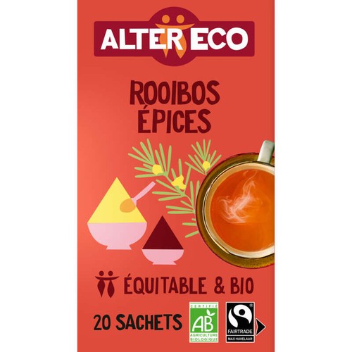 Alter Eco Infusion Rooibos aux Epices Bio 40g