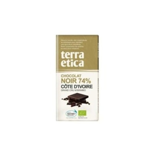 Terra Etica Chocolat Noir 74% Pérou Bio 100g