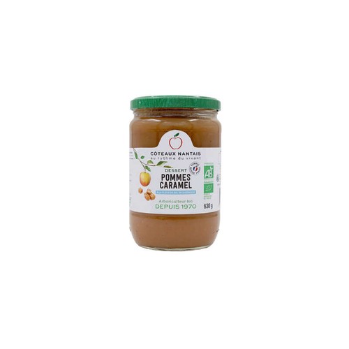 Les côteaux Nantais Dessert pomme caramel bio 630g