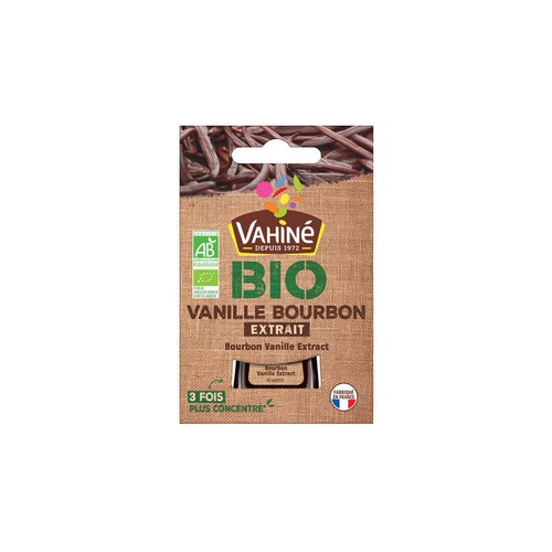 Vahiné Extrait de vanille Bourbon Bio 20ml