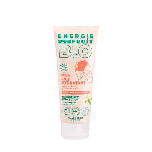 Energie Fruit Lait Corps Hydratant Bio Monoï & Macadamia 200ml