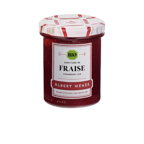 Albert Ménès Confiture Extra De Fraise Bio 230g