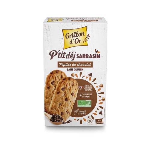 [Par Naturalia] Grillon D'Or P'Tit Déj Sarrasin Chocolat Sg 150G Bio
