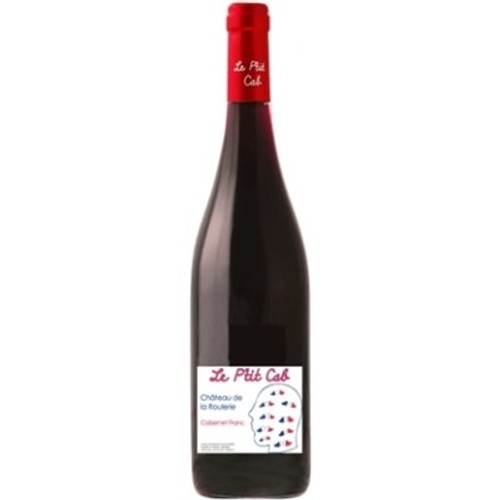 Château de la Roulerie, Le P'tit Cab Val de Loire Anjou A.O.P. Rouge Bio 75CL