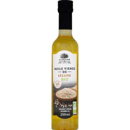 A L'Olivier Huile Vierge De Sésame Biologique 25cl