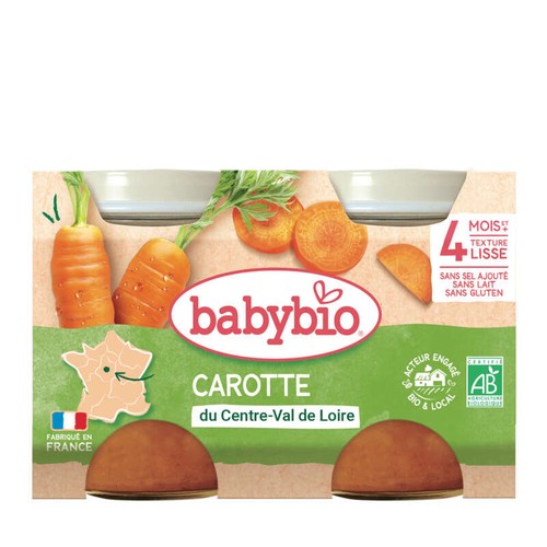 Babybio Navarin de petits légumes & agneau dès 4 mois 2x130g