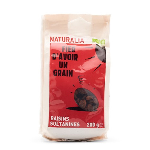 Naturalia Raisins Sultanines Bio 200g