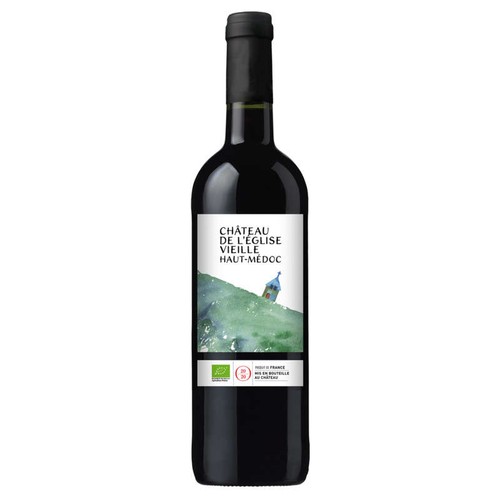 Château De L'Église Vieille Haut-Médoc Aop, Rouge, Bio 75cl