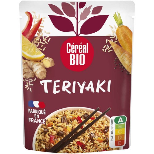 Céréal Bio Riz Teriyaki  repas express 200g