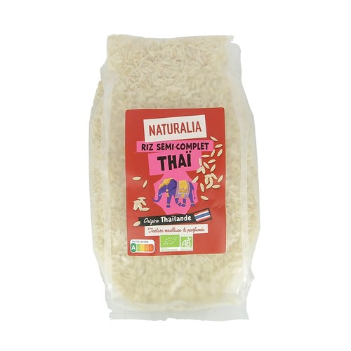 Naturalia Riz Thai Semi Complet Bio 1kg