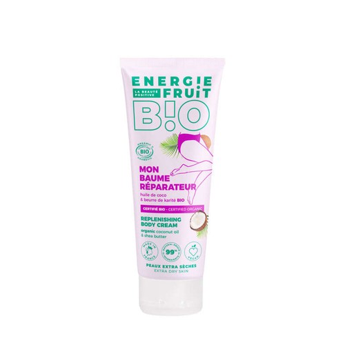 Energie Fruit Baume Corps Réparateur Coco & Beurre de Karité Bio 200ml