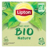 Lipton Thé Vert Bio Nature 20 sachets Pyramid®