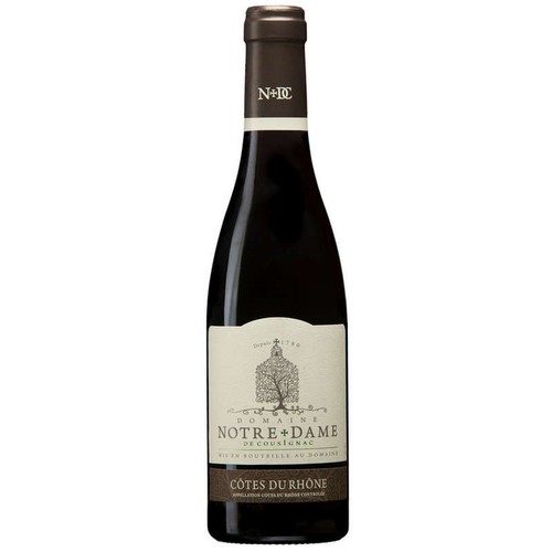Notre Dame De Cousignac Côtes Du Rhône Nature & Bio, Rouge 37,5cl