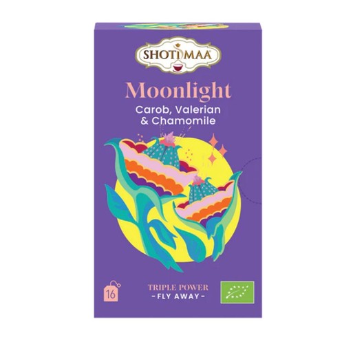 Shoti maa Moonlight Infusion Bio caroube, valériane & camomille x16
