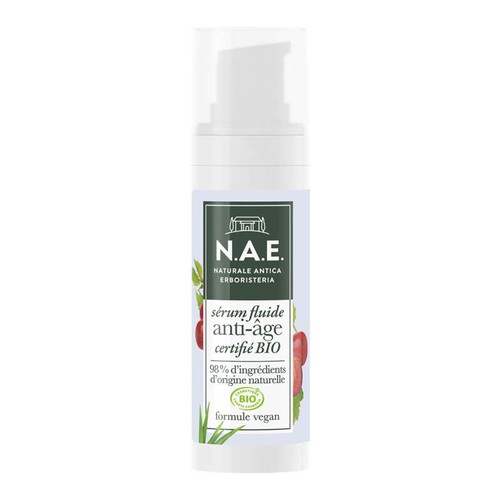 N.A.E. Sérum Fluide Anti-Âge Visage Certifié Bio 30ml