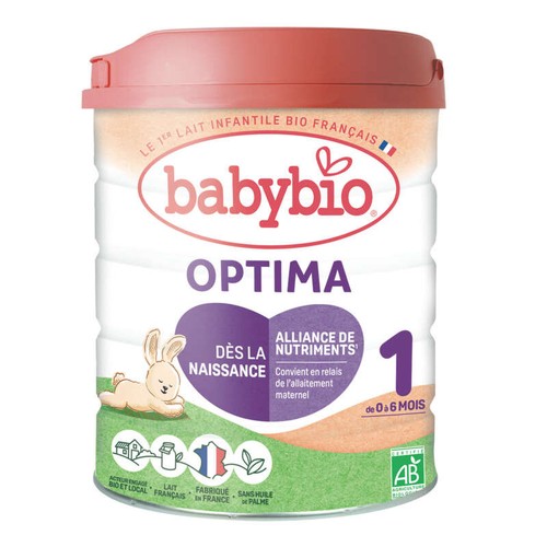 Babybio Optima Lait 1, de 0 à 6 Mois 800g
