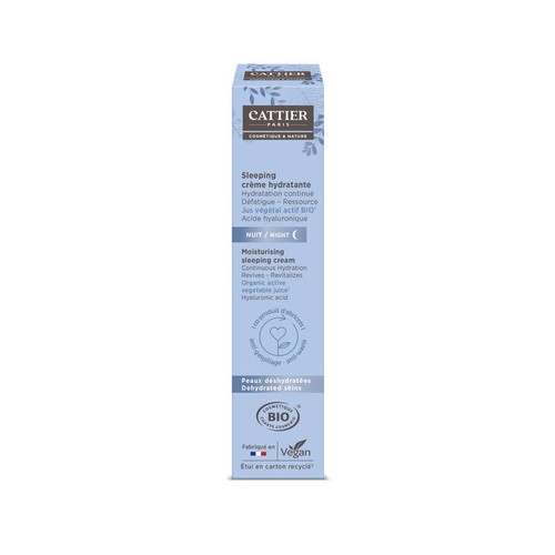 Cattier Sleeping Crème Hydratante 50ml