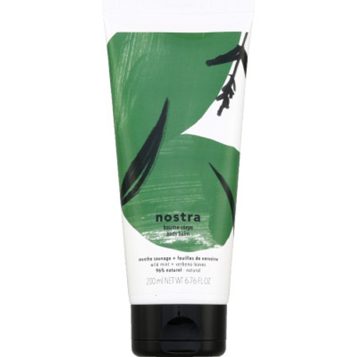 Nostra Le Baume Pour Le Corps Menthe Sauvage Et Feuille De Verveine 96% Naturel 200ml