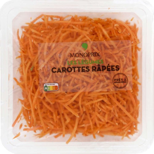 Monoprix Carotte râpée 200g