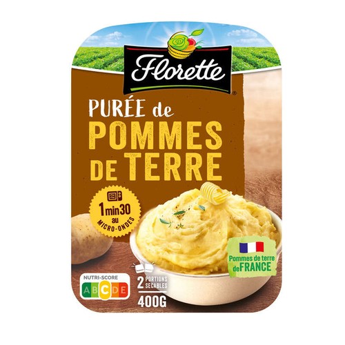Créaline Purée de pommes de terre 2x200g