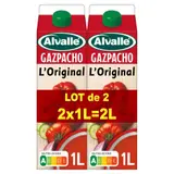 Alvalle - Gazpacho - L'original - Le lot de 2x1L