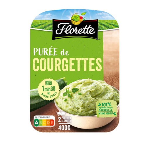 Florette Purée de courgette 2x200g