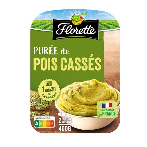 Florette Purée de pois cassés 2x200g