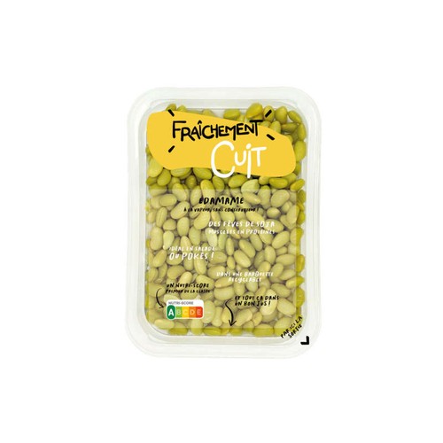 Edamame  Fraîchement cuit à la vapeur 210g