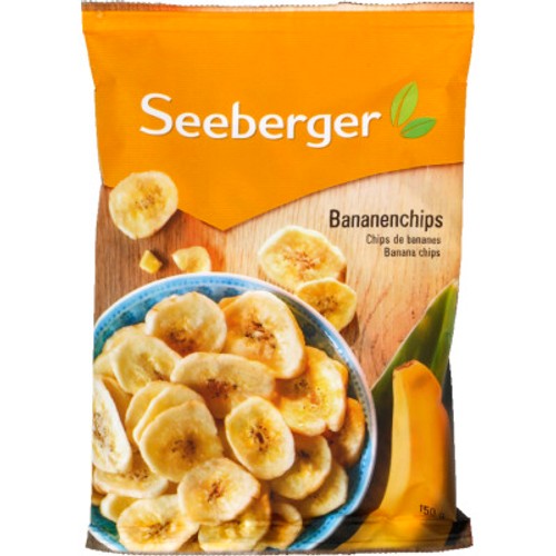 Seeberger Chips De Bananes En Sachet 150g
