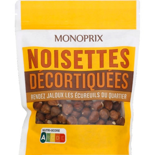 Monoprix Noisettes décortiquées 125g