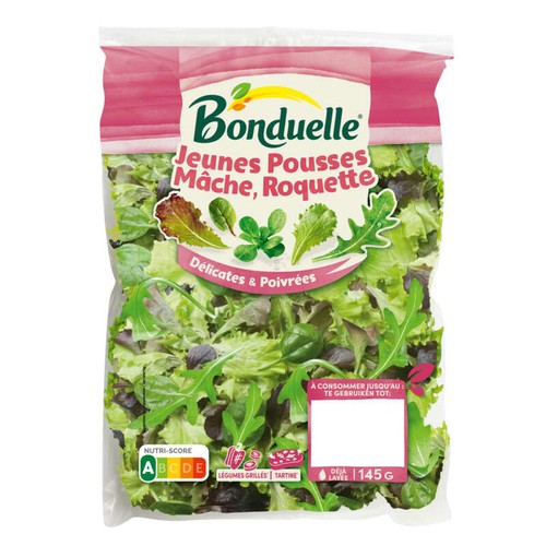 Bonduelle Jeunes pousses & roquette 145g