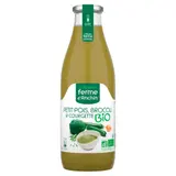 Ferme D'Anchin Potage Bio petit pois, brocoli courgette 985ml