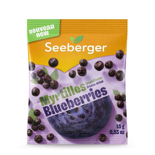 Seeberger Myrtilles lyophilisées 15g