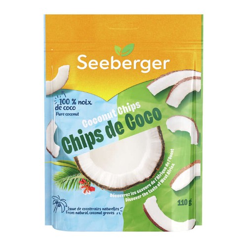 Seeberger Chips De Coco 110G