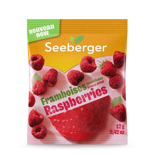 Seeberger Framboises lyophilisées 12g