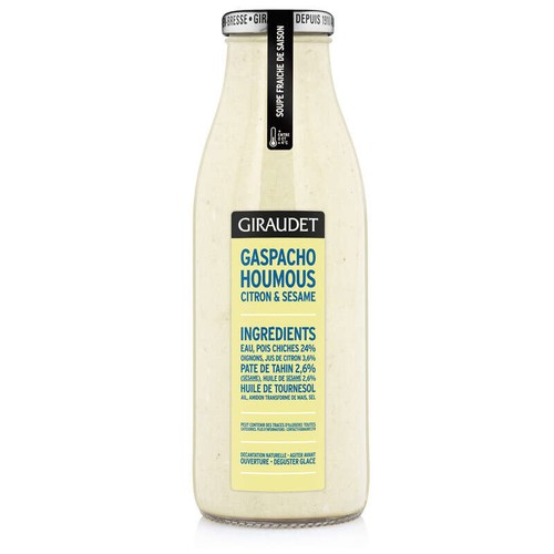 Giraudet Gaspacho houmous citron & sesame 50cl