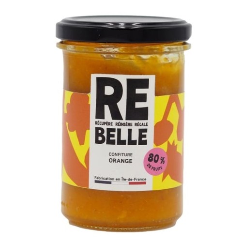 Re-belle Confiture d'Orange 230g